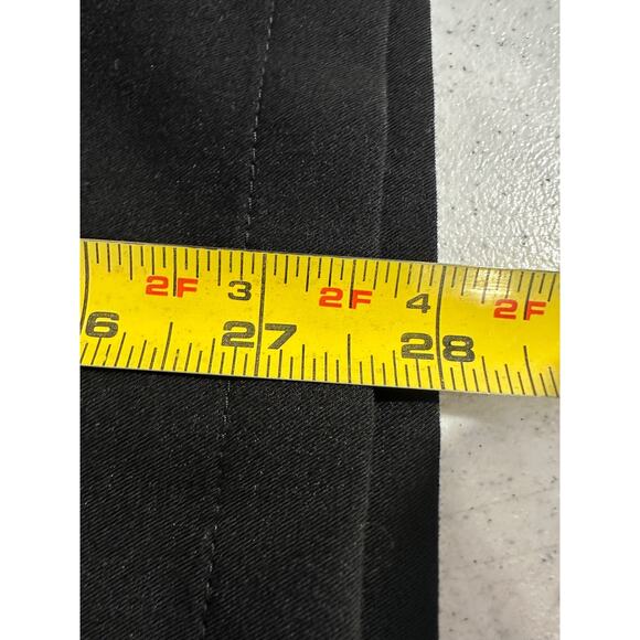 Figs Technical Collection Women's Size L Scrub Top Short Sleeve V-Neck Black C21 - Picture 6 of 6